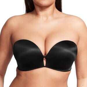Victoria's Secret Black Strapless Bra